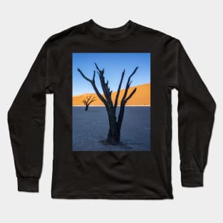 Tree on salt pan. Long Sleeve T-Shirt